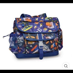 Bixbee large backpack and lunch box